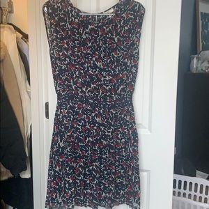 Joie pleated flowy dress